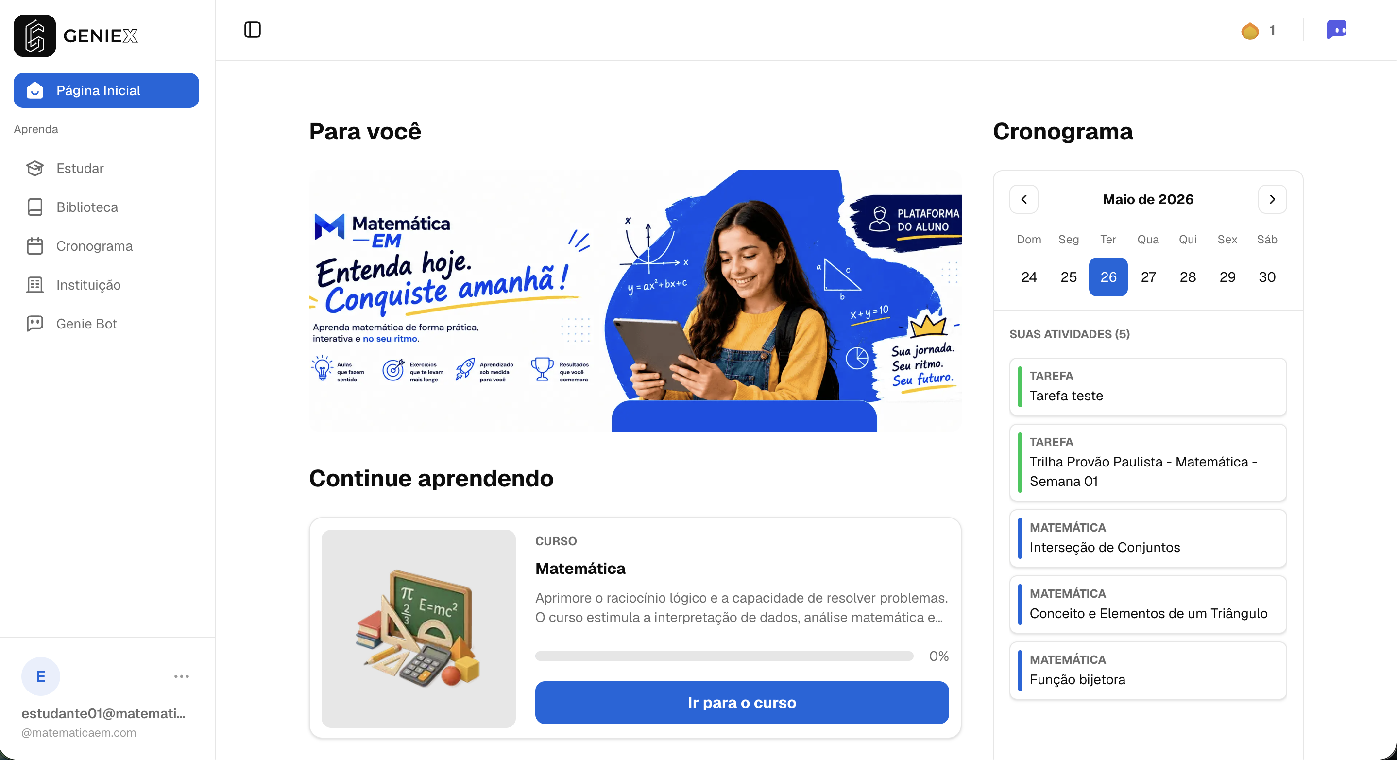 GenieX solução 1
